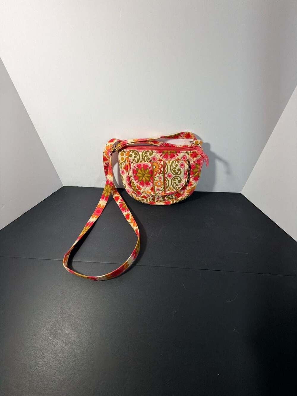 Vera Bradley Lizzy Folkloric Crossbody Bag Floral